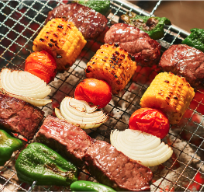 Grillin' and Chillin' cooking show flyer